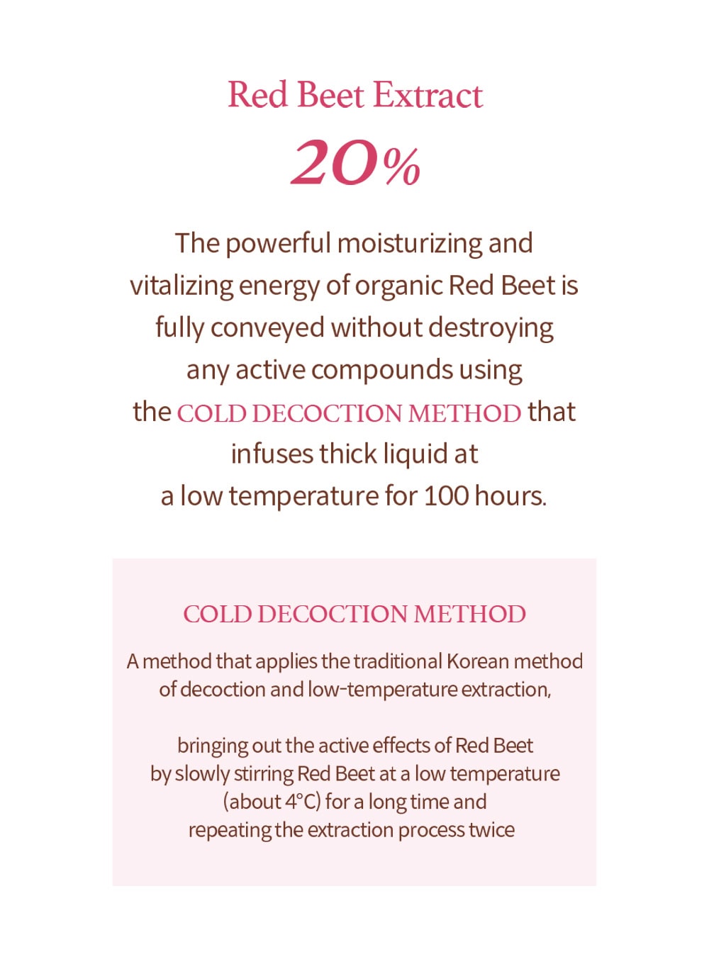 Beet Refresh Pad (260ml)