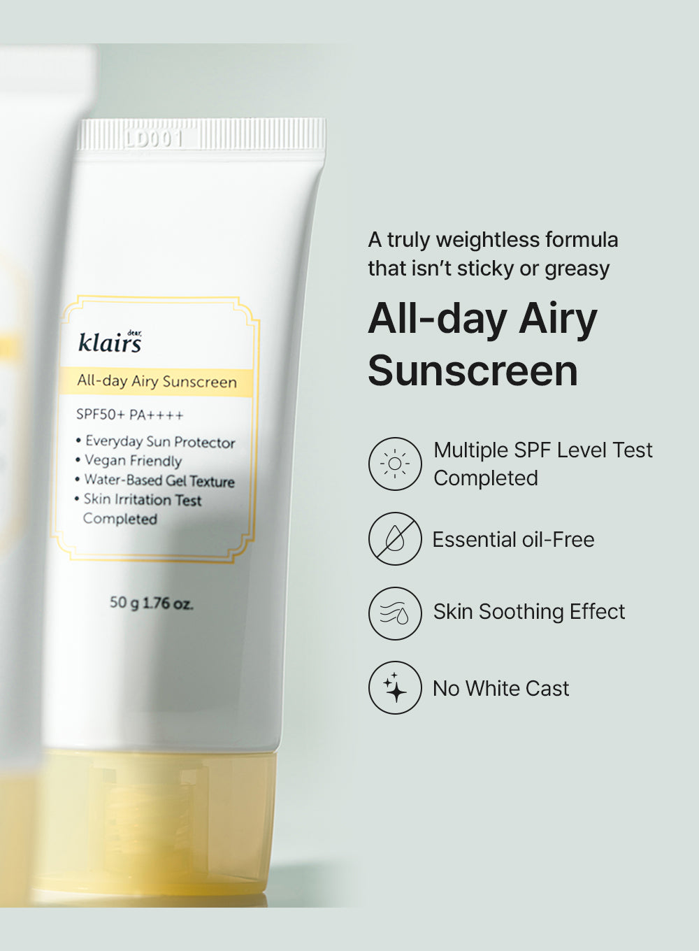 All-day Airy Sunscreen Trio Set (50g*3ea)