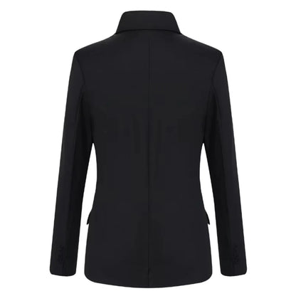Men Blazer Single Button Cardigan Full Sleeve Slim Fit Turn Down Collar Top Blazer Solid Smart Casual Outwear Spring 2025