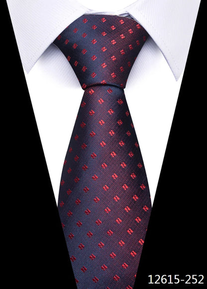 Many Color Newest style  Dropshipping Necktie Man Dark Blue Wedding Accessories Dot Performance Tie Men Necktie Cravat