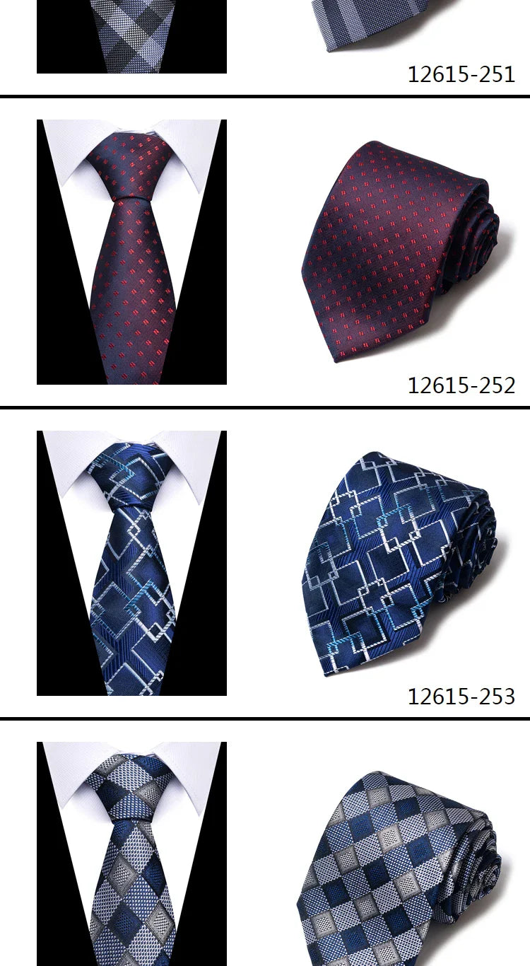 Many Color Newest style  Dropshipping Necktie Man Dark Blue Wedding Accessories Dot Performance Tie Men Necktie Cravat