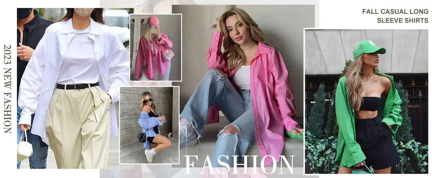 Peacock Print Casual Loose Women's Shirt 2023 Autumn Vintage Women's Oversized Shirts and Blouses Fashion Elegant Women's Tops