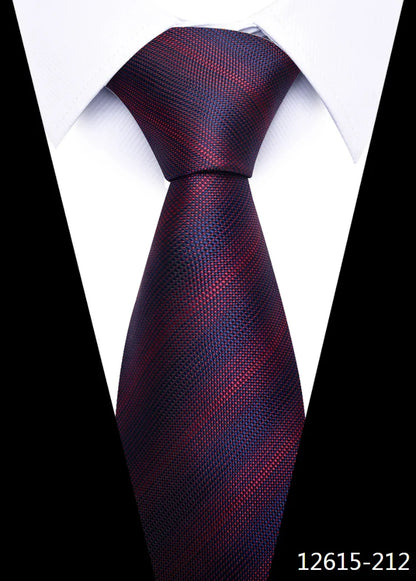 Many Color Newest style  Dropshipping Necktie Man Dark Blue Wedding Accessories Dot Performance Tie Men Necktie Cravat