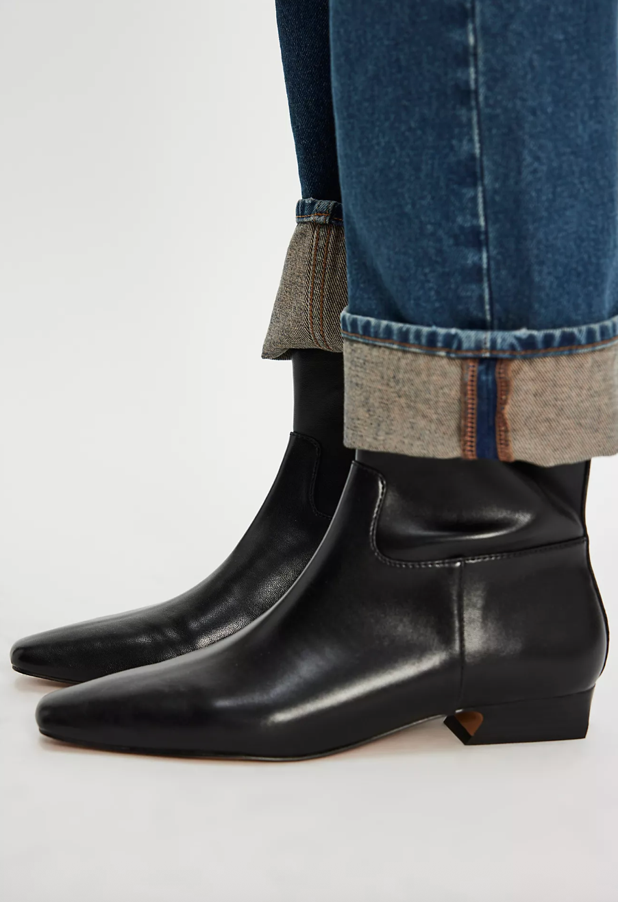 easy does it vegan ankle boot