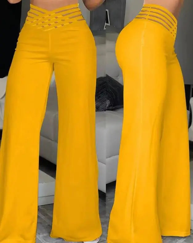 Elegant High Waist Cropped Work Pants for Women Black All-Match Daily Office Formal Wear Fashion Women's Trousers Slim Pants