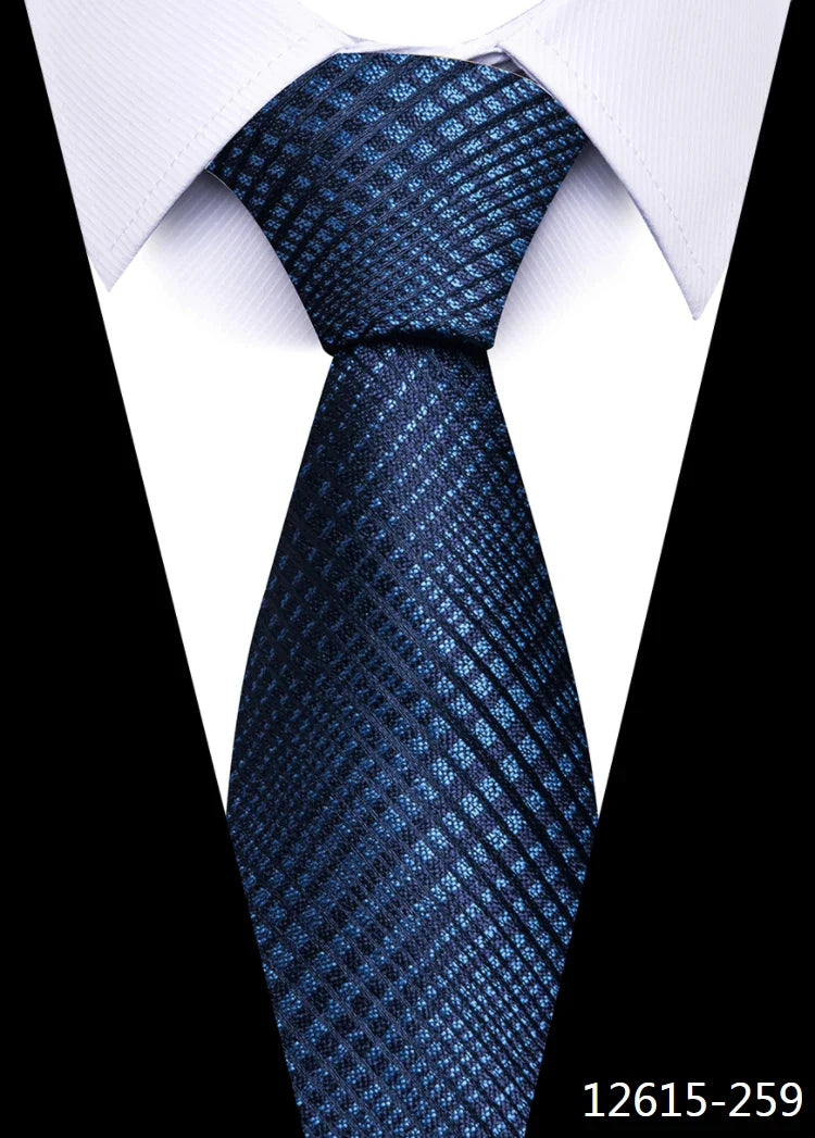 Many Color Newest style  Dropshipping Necktie Man Dark Blue Wedding Accessories Dot Performance Tie Men Necktie Cravat