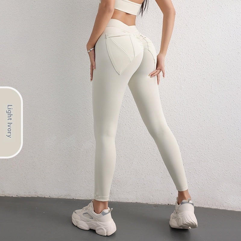 High Waist Yoga Leggings with Pockets