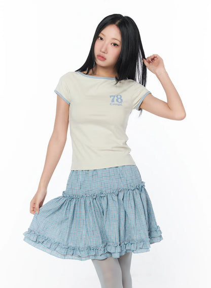 Chic Slim Fit Graphic Tee CY513