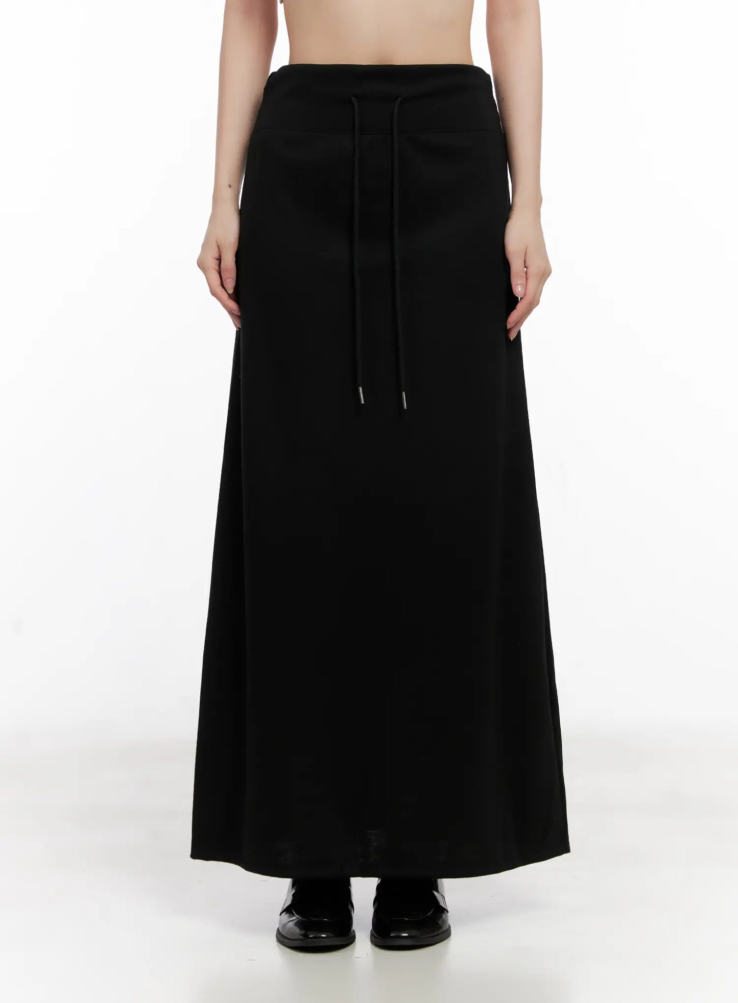 Classic Black Maxi Skirt CG522