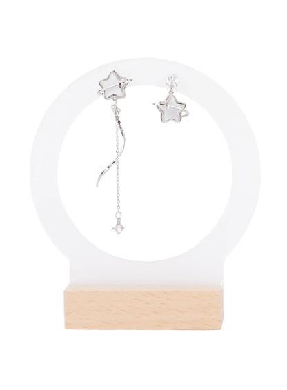 Asymmetric Star Earrings CJ523