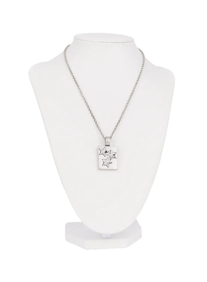 Celestial Square Pendant Necklace CN511