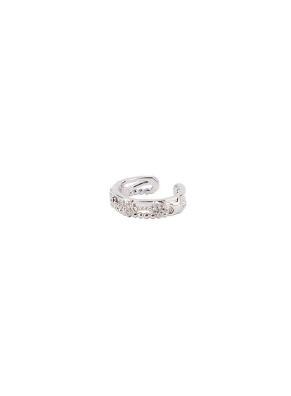 Adjustable Triple Row Star Ring CF525