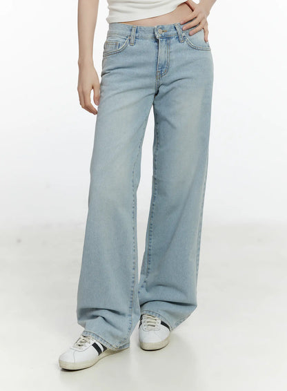 Andi Low Rise Wide Leg Jeans F502