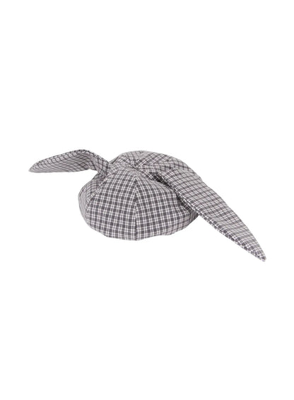 Checkered Rabbit Ear Hat CY513