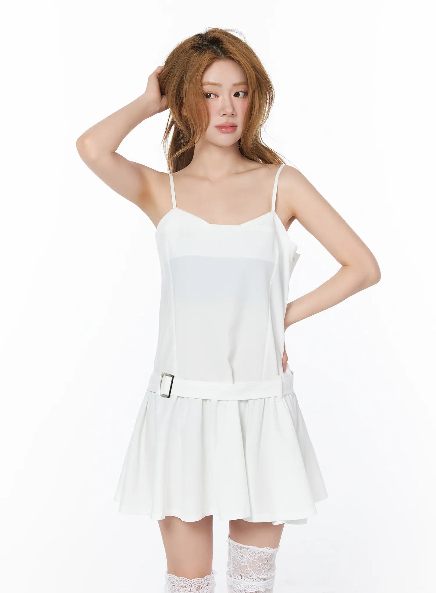 Belted Mini Dress CY506