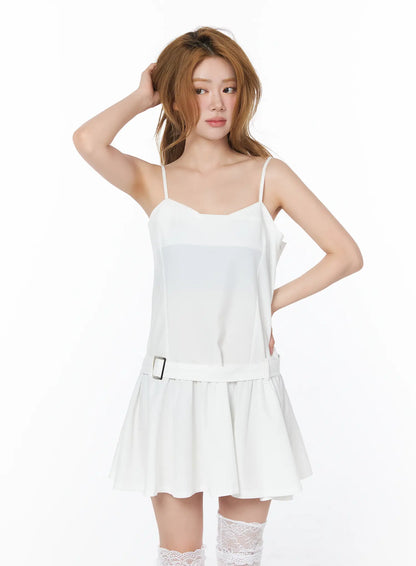 Belted Mini Dress CY506