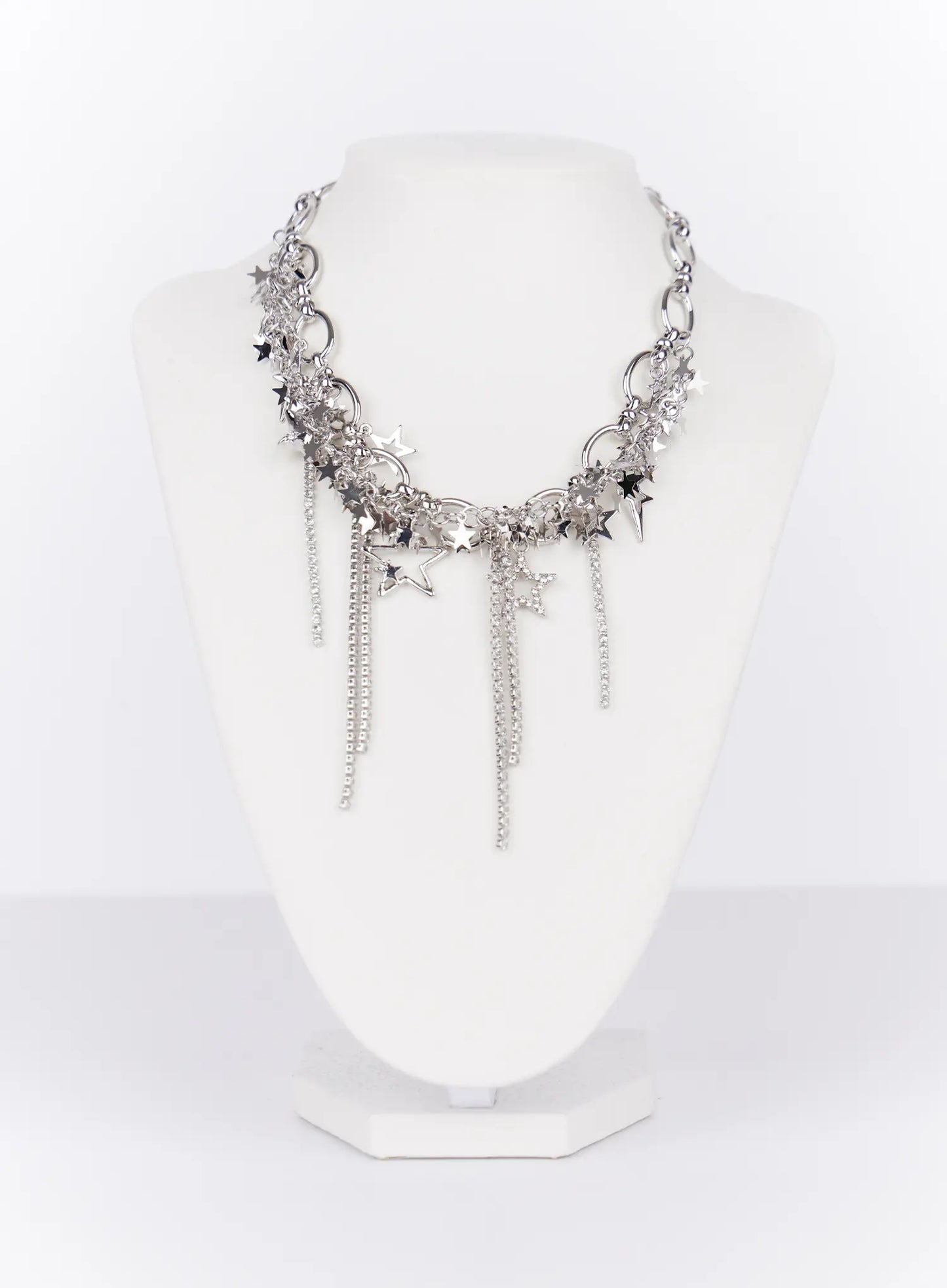 Chunky Starlit Chain Necklace IO527