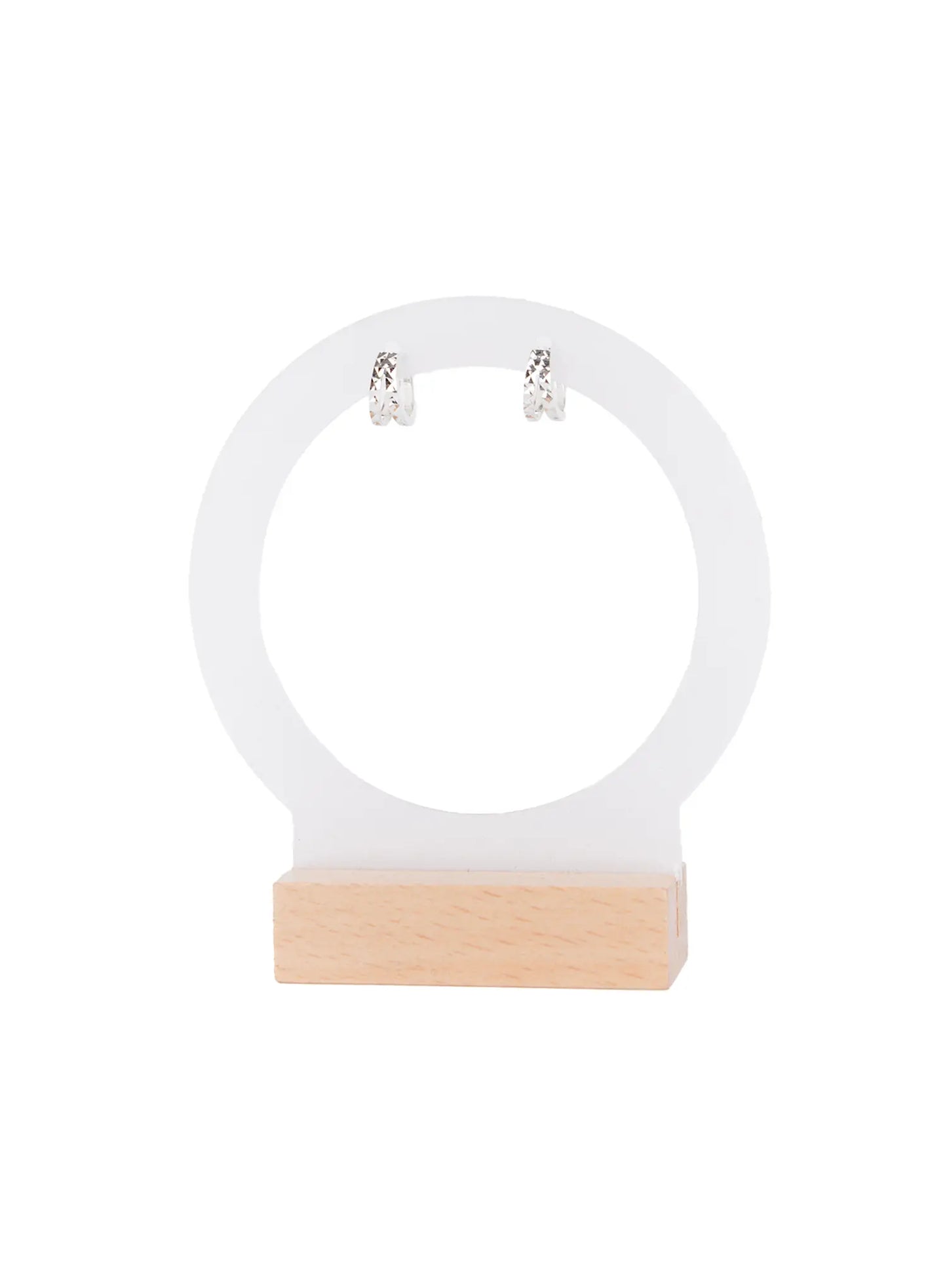 Chic Double Hoop Earrings CS518