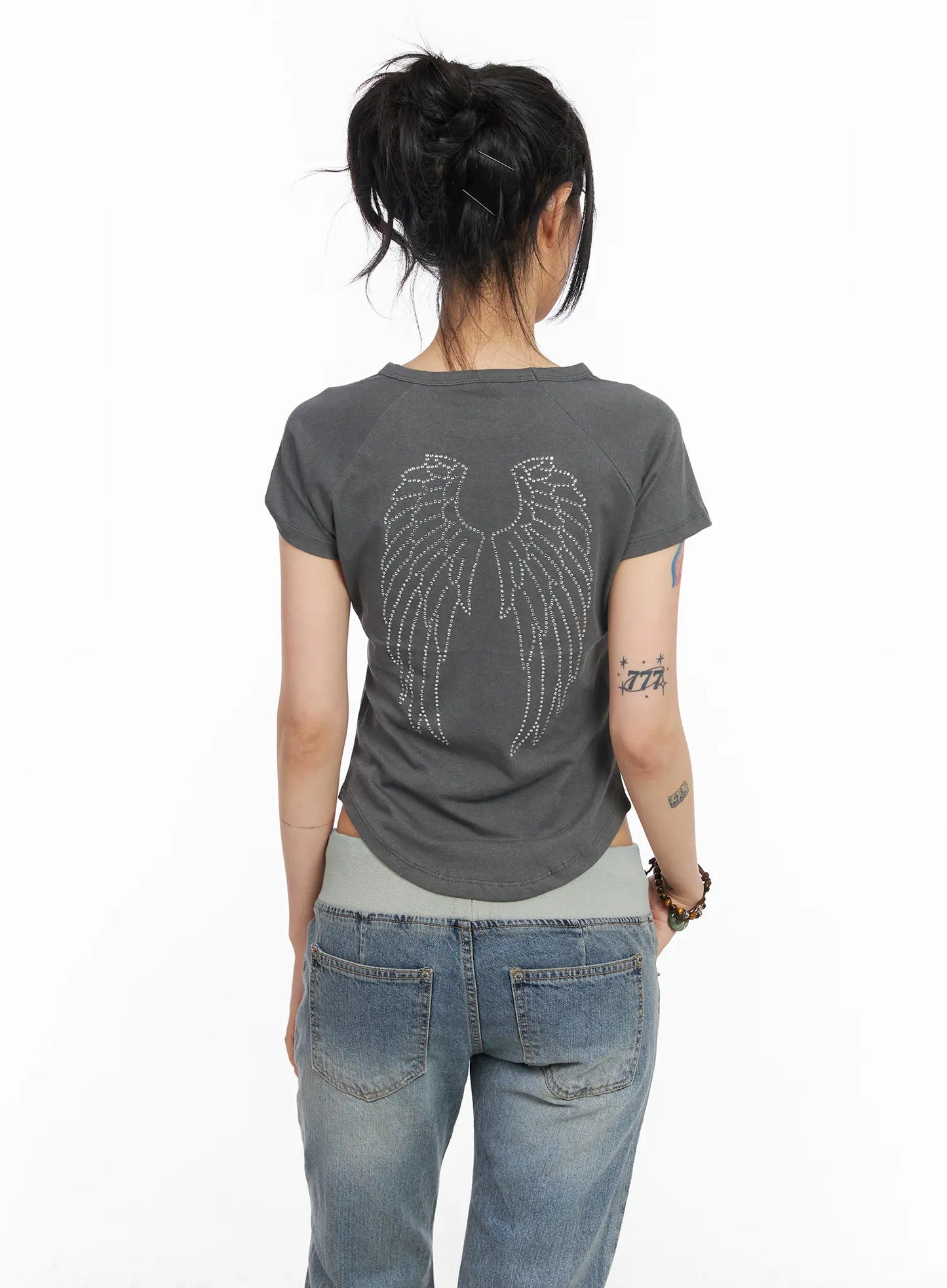 Angelic Rhinestone T-Shirt CM517