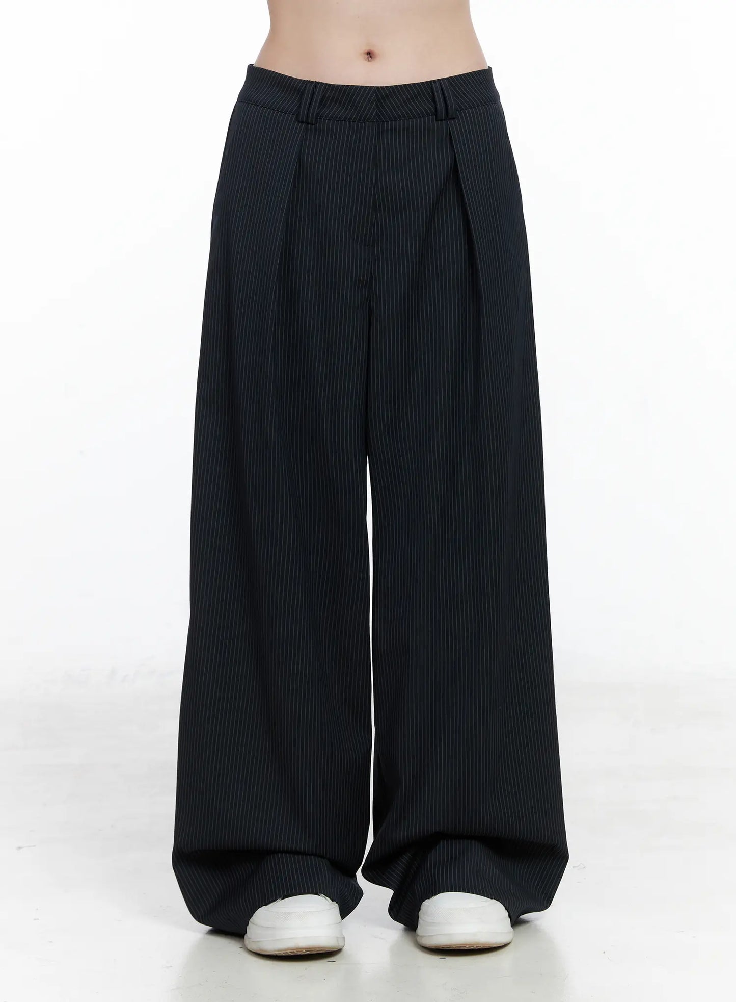 Classic Striped Wide Trousers CN518