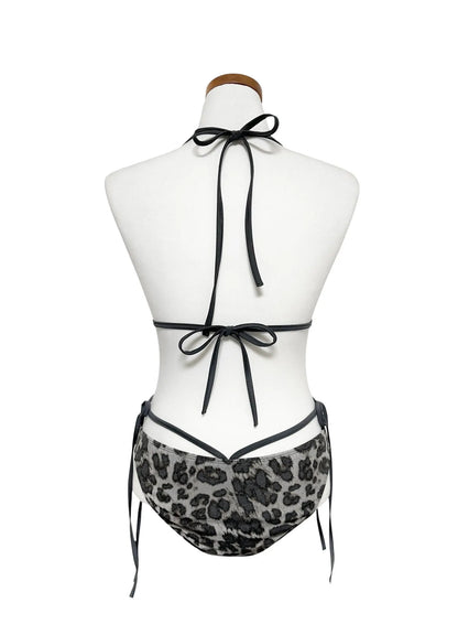 Chic Leopard Print Bikini Set IY514