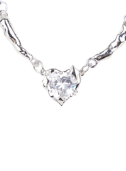 Bold Heart Necklace CJ523