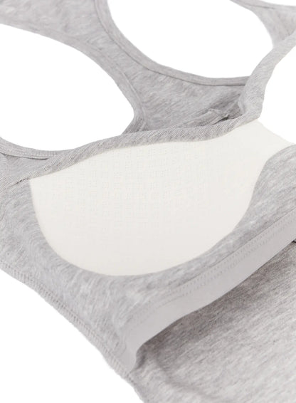 Buttoned Crop Sleeveless Top CM525