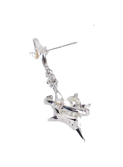 Charm Crystal Dangle Earrings CO514