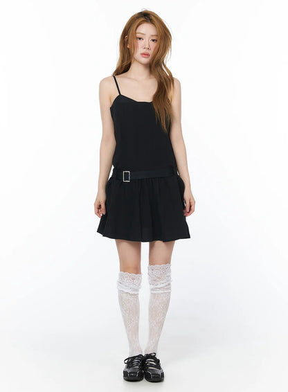 Belted Mini Dress CY506