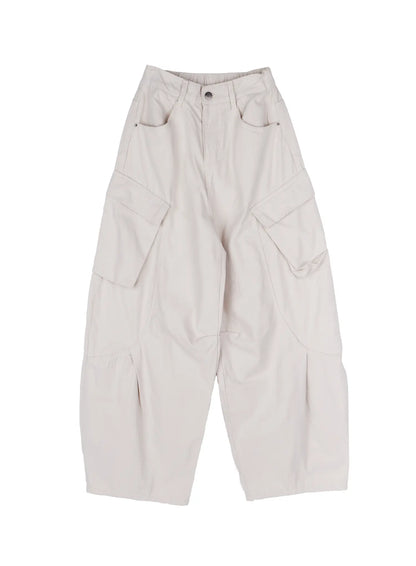 Casual Wide Leg Cargo Pants CY508