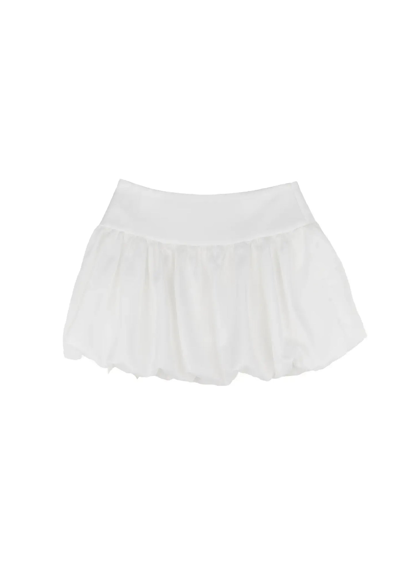 Bubble Hem Mini Skirt CJ530