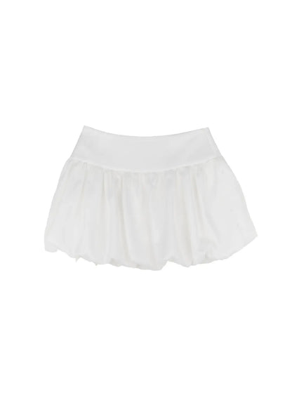 Bubble Hem Mini Skirt CJ530