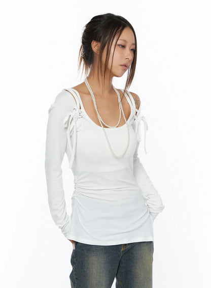 Chic Layered Bolero Top Set CA517