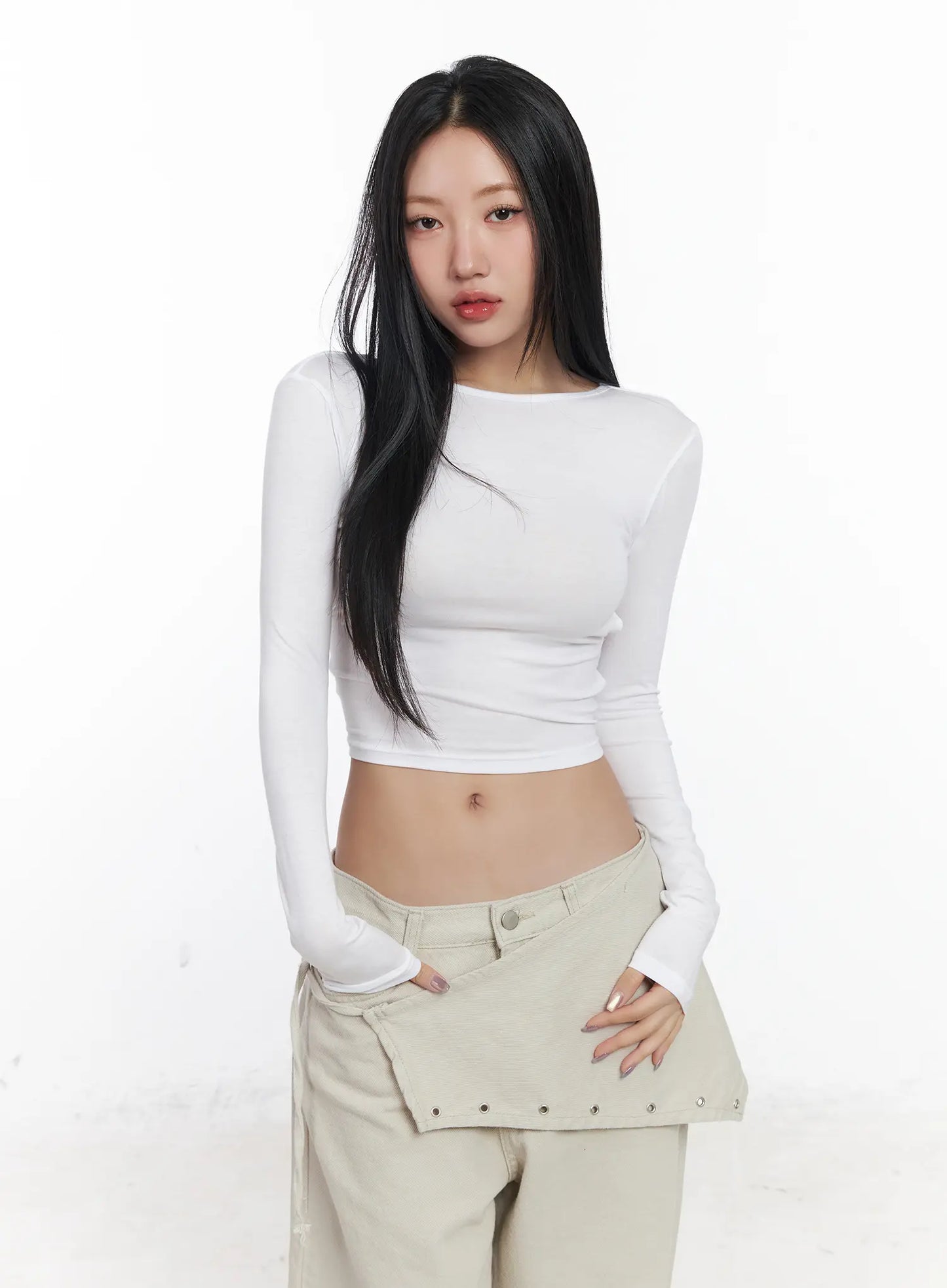 Backless Corset Crop Top CJ530