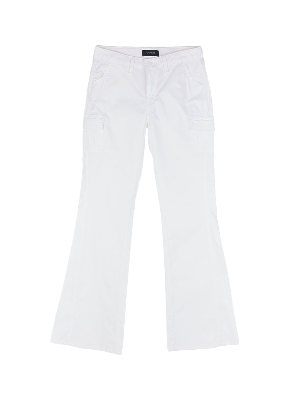 Cargo Cotton Bootcut Pants CY530