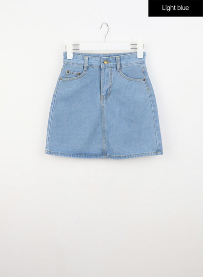A-Line Mini Skirt OL303