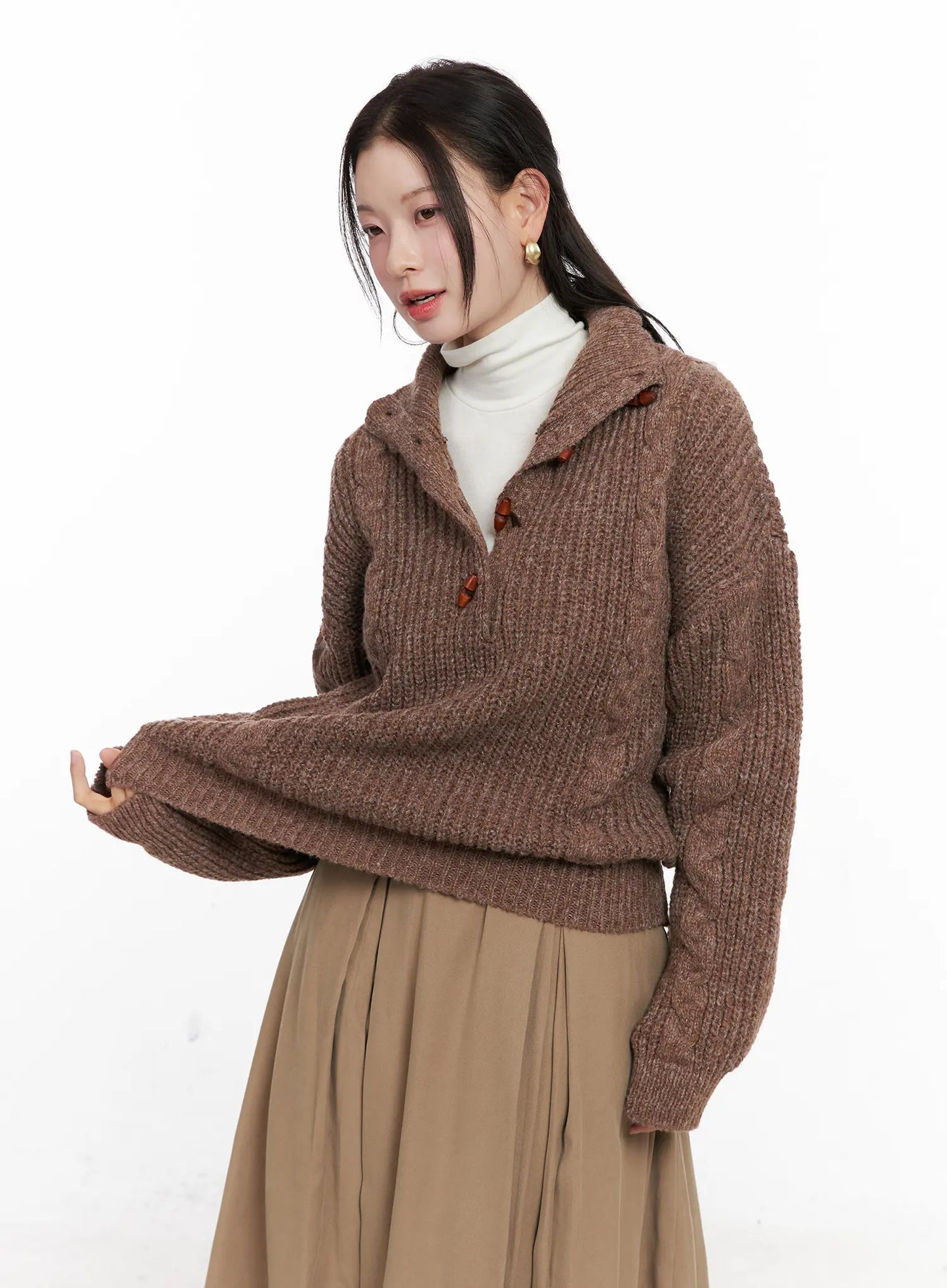 Chunky Knit Pullover CO531