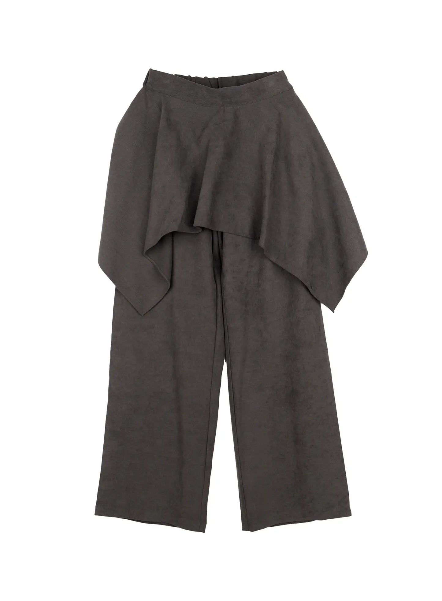 Asymmetric Layered Skirt Pants CN514