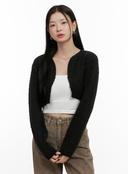 Boucle Bolero Cardigan ON408