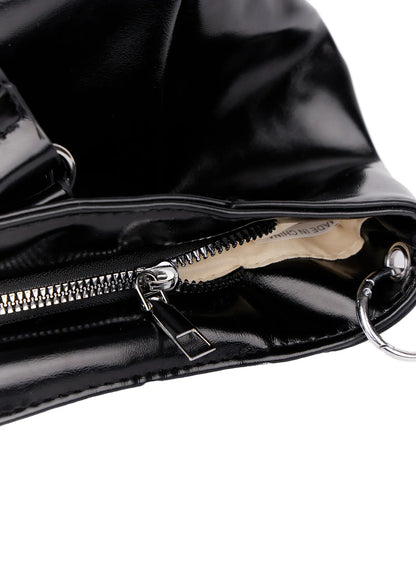 Chic Vegan Leather Shoulder Bag CM526