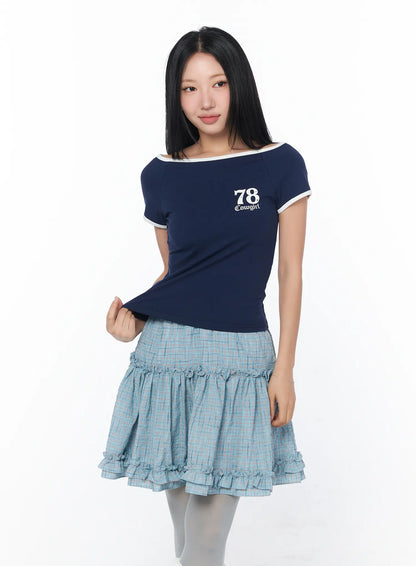 Chic Slim Fit Graphic Tee CY513