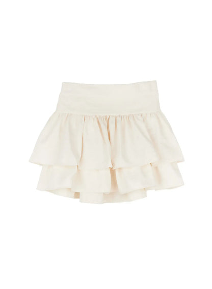 Chic Ruffled Layered Mini Skirt CJ526