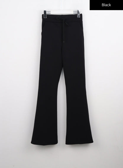 Bootcut Drawstring Pants CO330