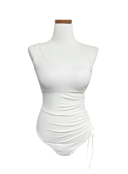 Asymmetric Strappy One Piece Swimsuit IY514