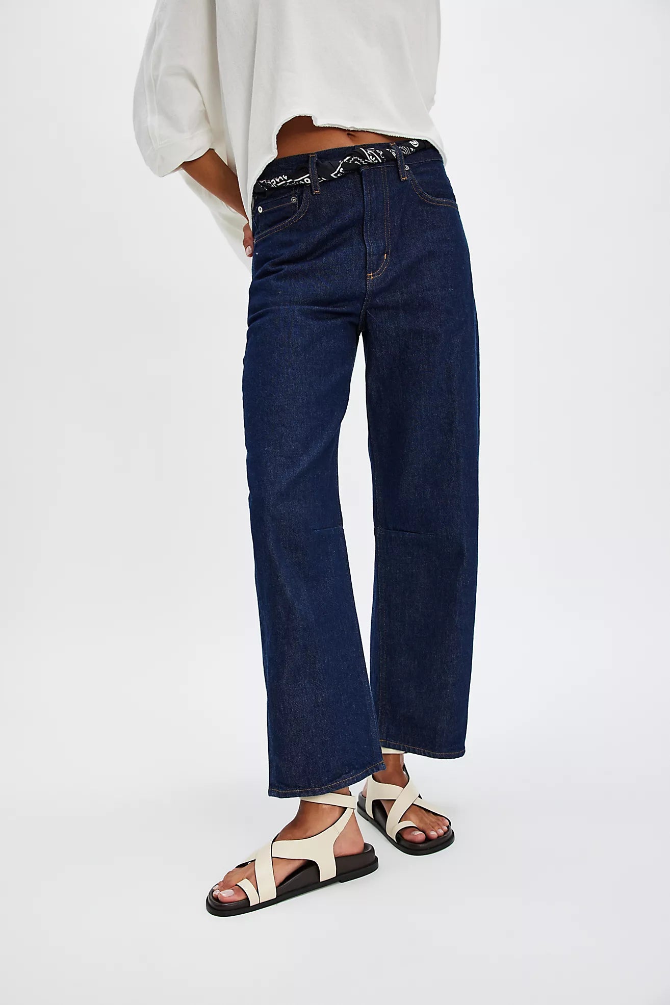 anya criss cross sandal