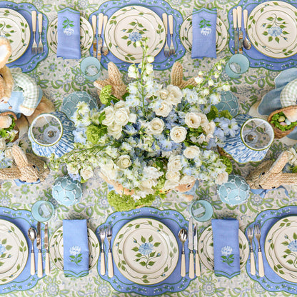 Blue Rose Bud Starter Plate