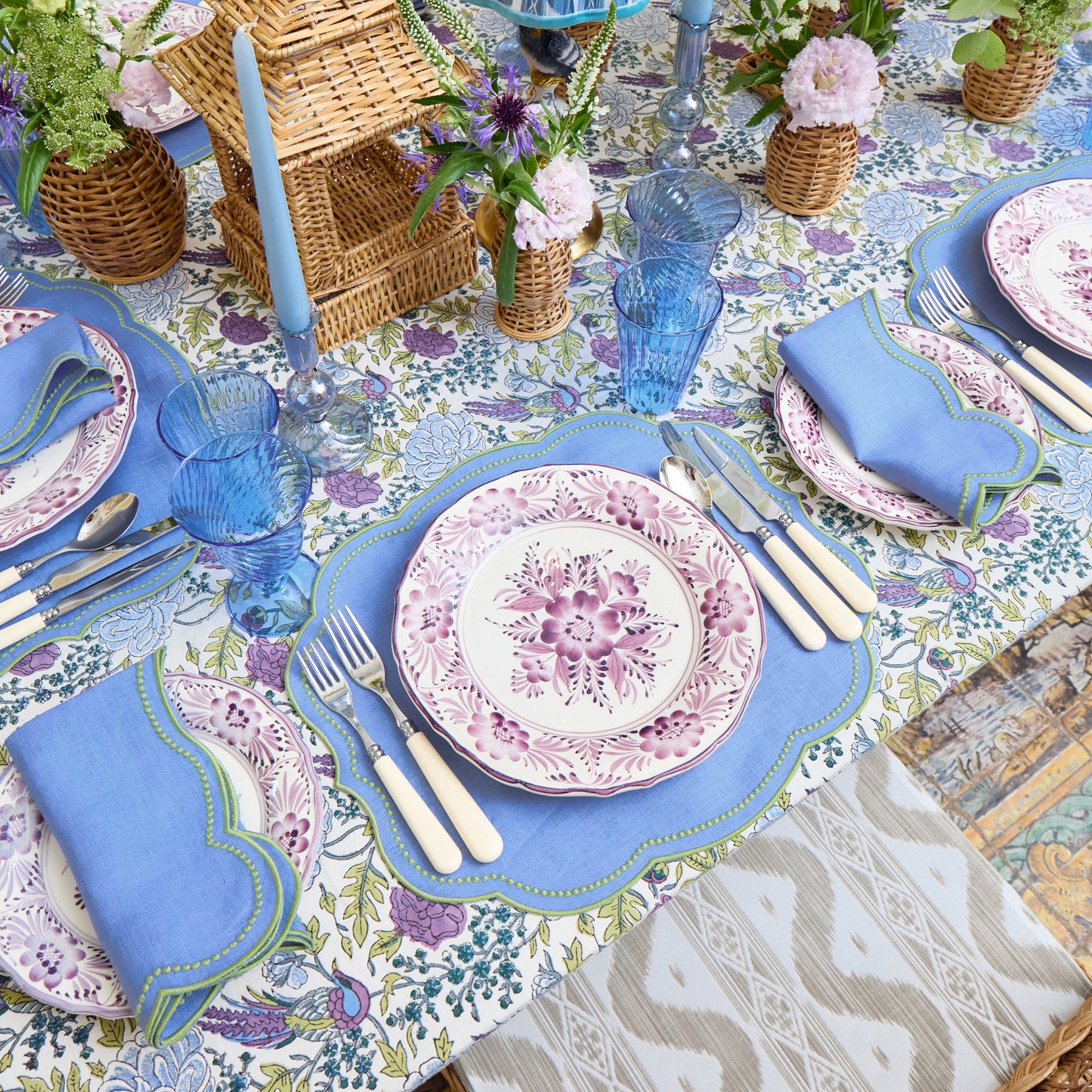 Purple Pandora Dinner Plate