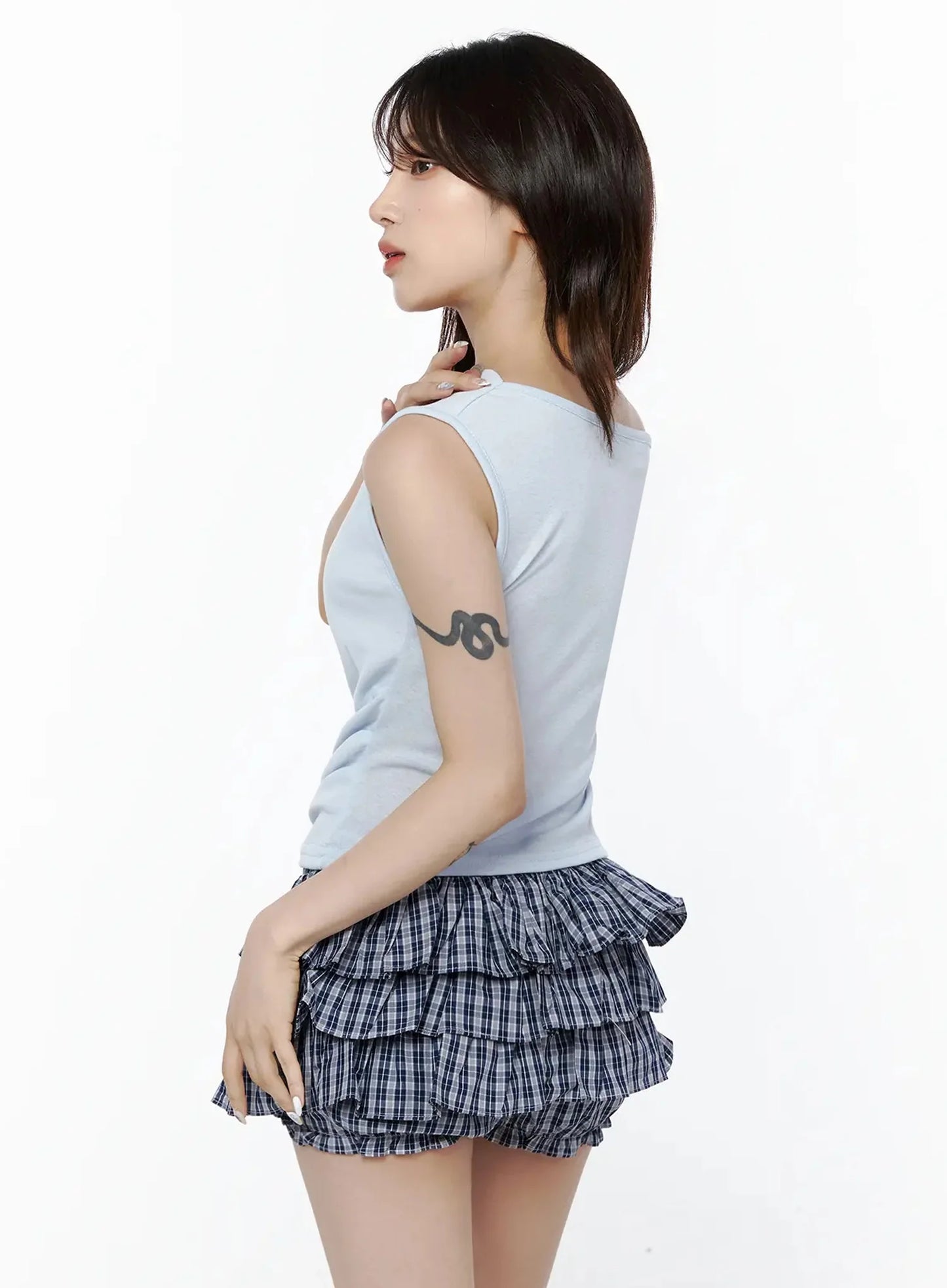 Asymmetric Off-Shoulder Top IL506