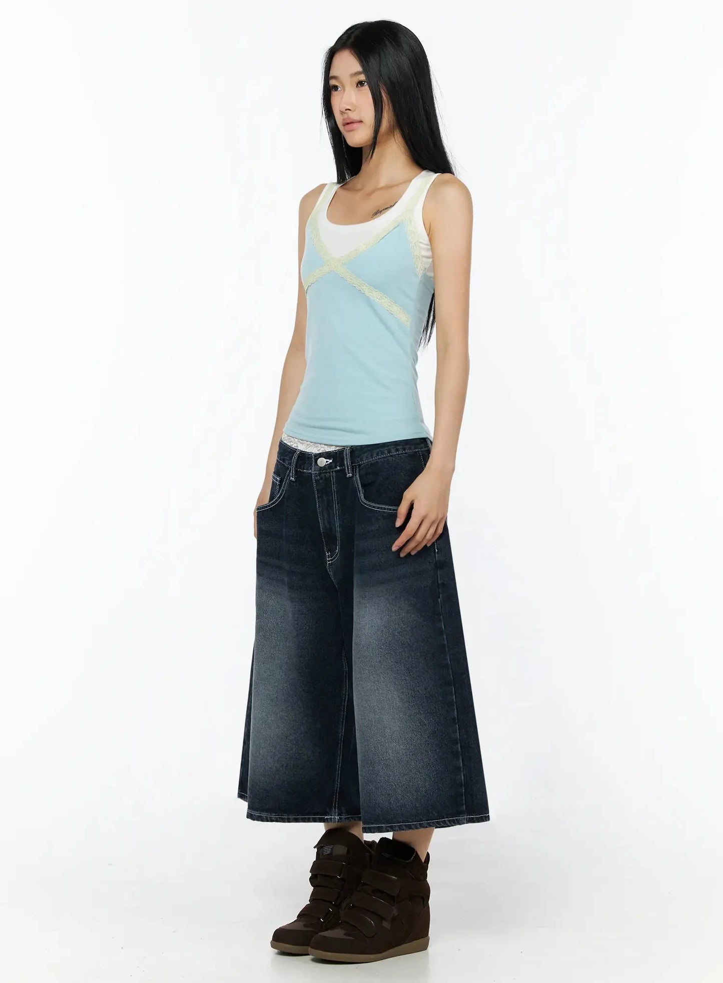 Back Print Jorts IL509