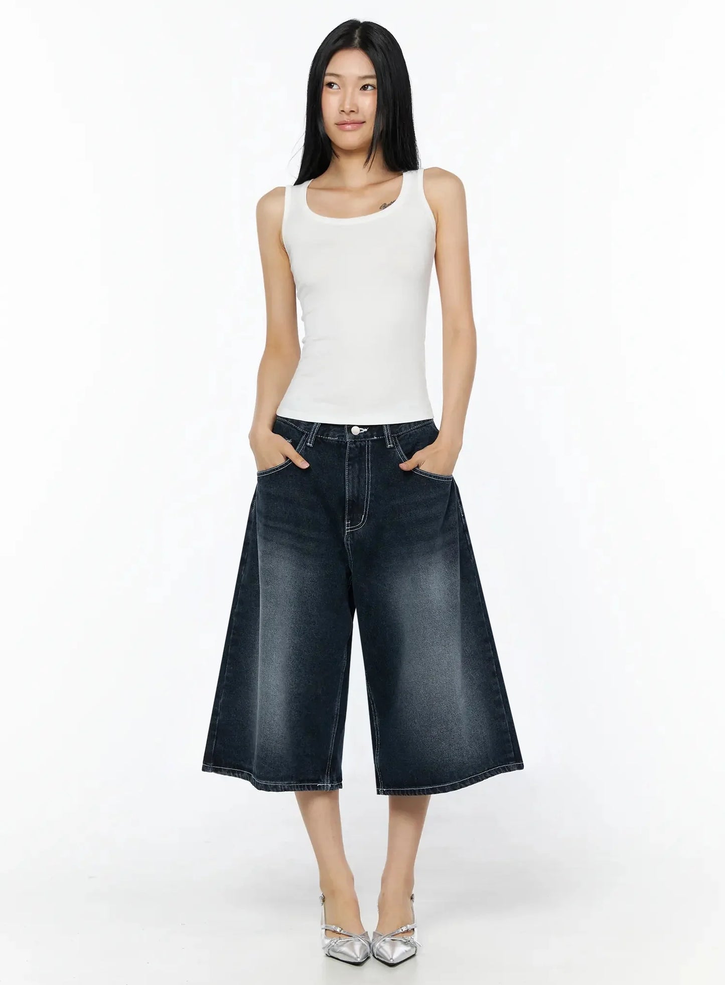 Back Print Jorts IL509
